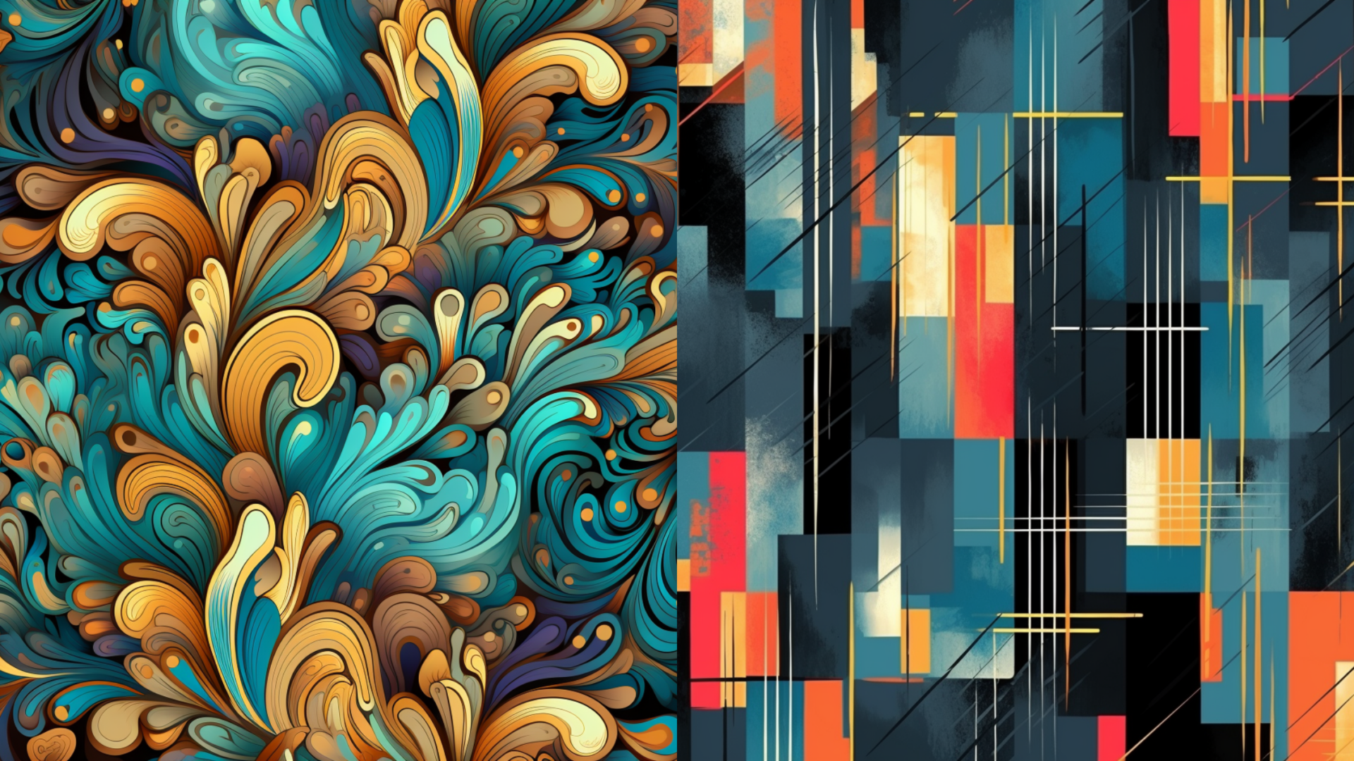 ai generated image by midjourney - patterns